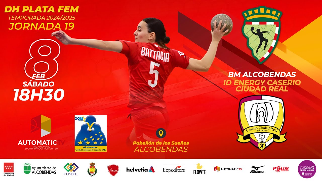 DHPLATA FEM | jornada 19 | BM ALCOBENDAS - ID ENERGY CASERÍO CIUDAD REAL