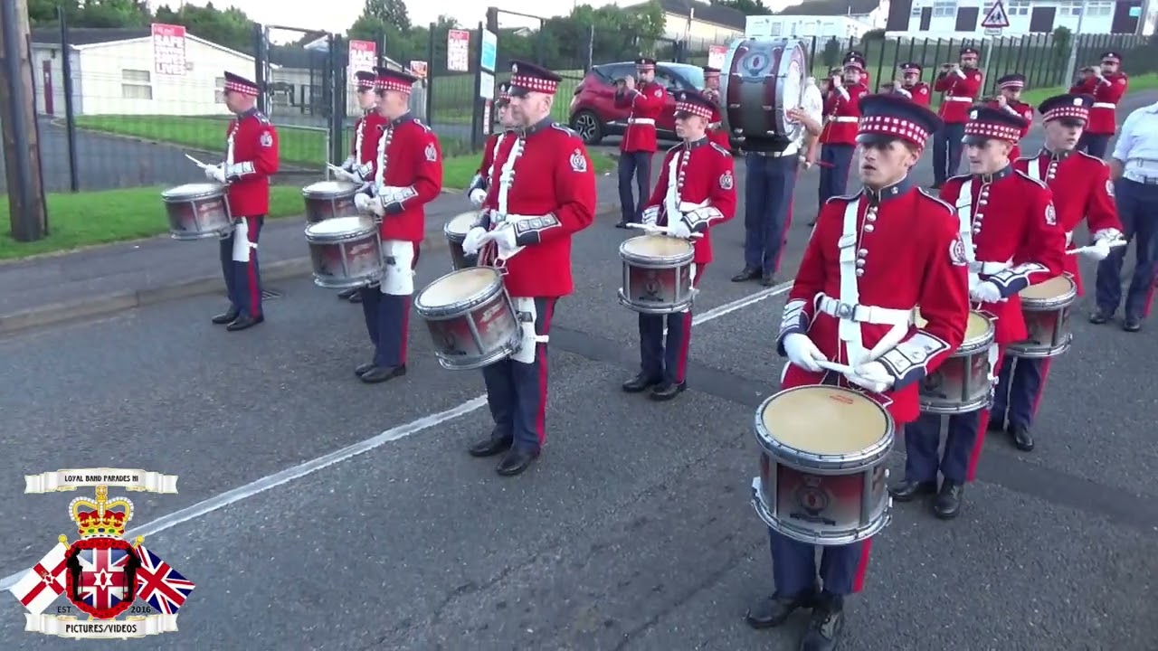 Drumaheagles Young Defenders FB @ Ballymoughan Purple Guards FB Parade 2025