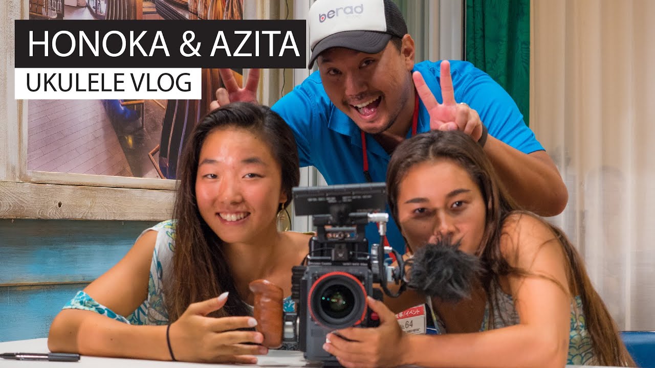 Honoka and Azita Ukulele Vlog in Japan by Berad Studio