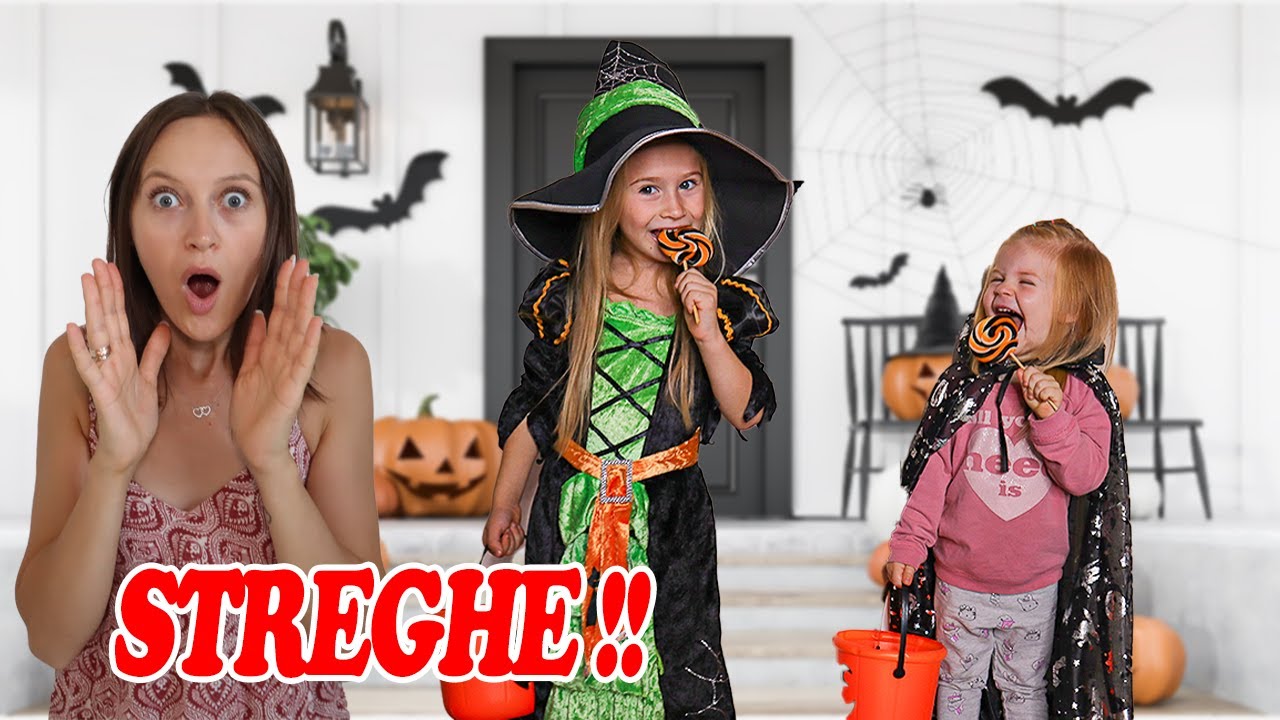 ERIKA E VANESSA SI CREDONO DUE STREGHE DI HALLOWEEN!