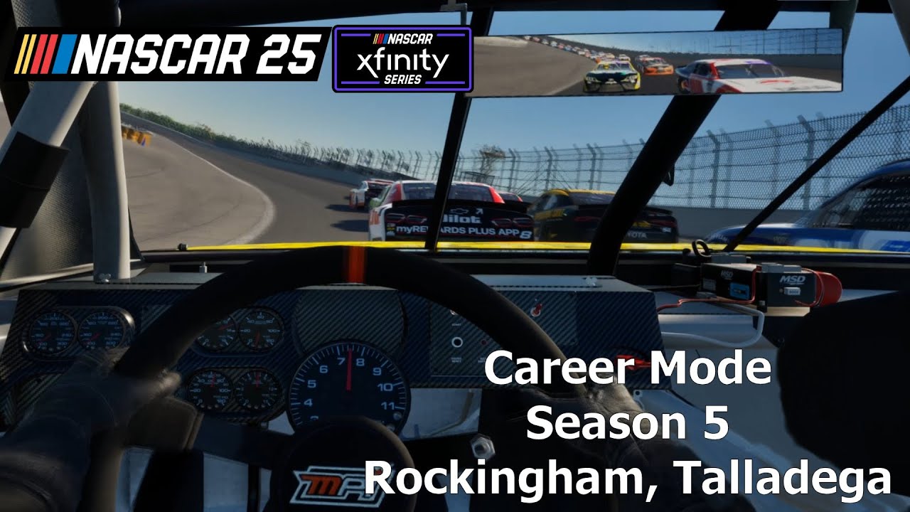 Режим карьеры в NASCAR 25 - 5 сезон, 6 серия - Рокингем, Талладега