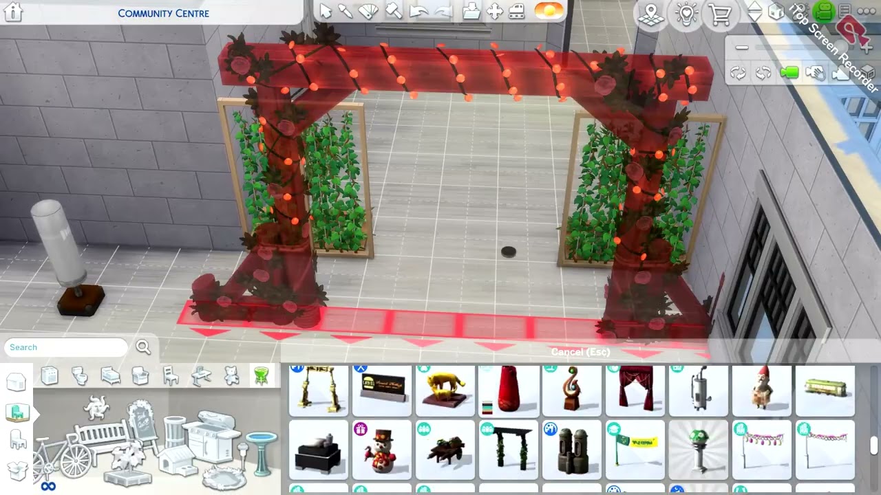 Sims4 Ep5 Community Center pt3 Gym and landscaping