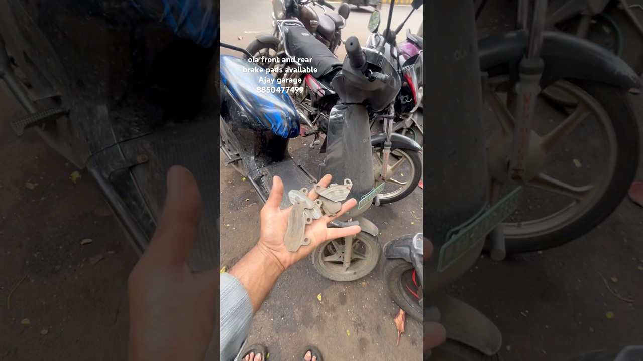 ola s1 pro front and rear brake pads available 💯👍😳 #olas1pro #olaelectric #olahraga #youtube