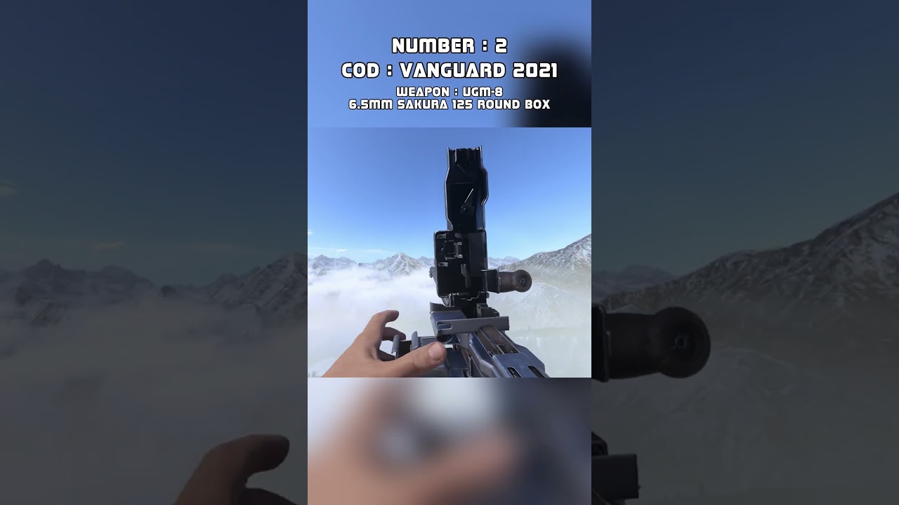 Top3 LMG Extended mag ReloadAnimation Part 2 :Vanguard [2021] #warzone #callofduty #gaming #vanguard