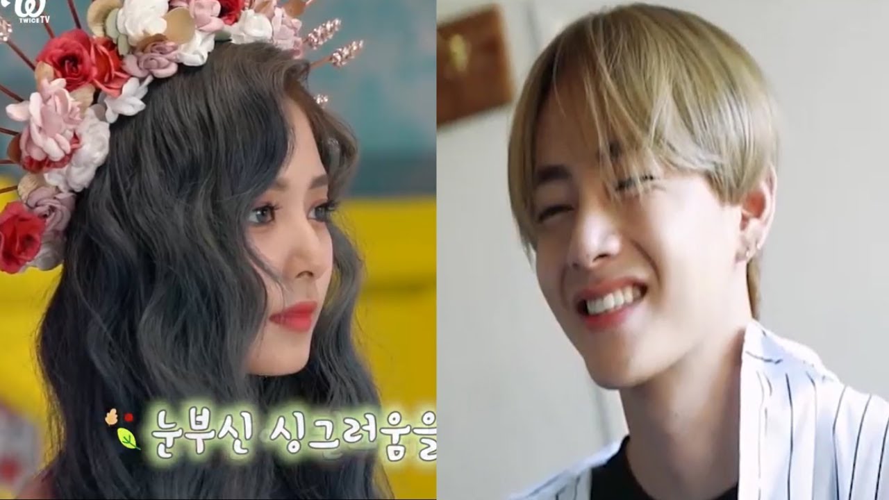 BTS V & TWICE TZUYU TAETZU BEST VISUALS
