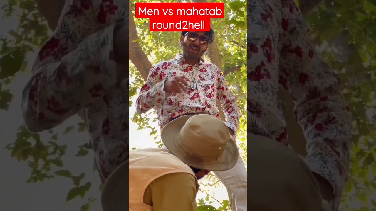 men vs mehtab talib  video part 2 round2hell comedy #shorts