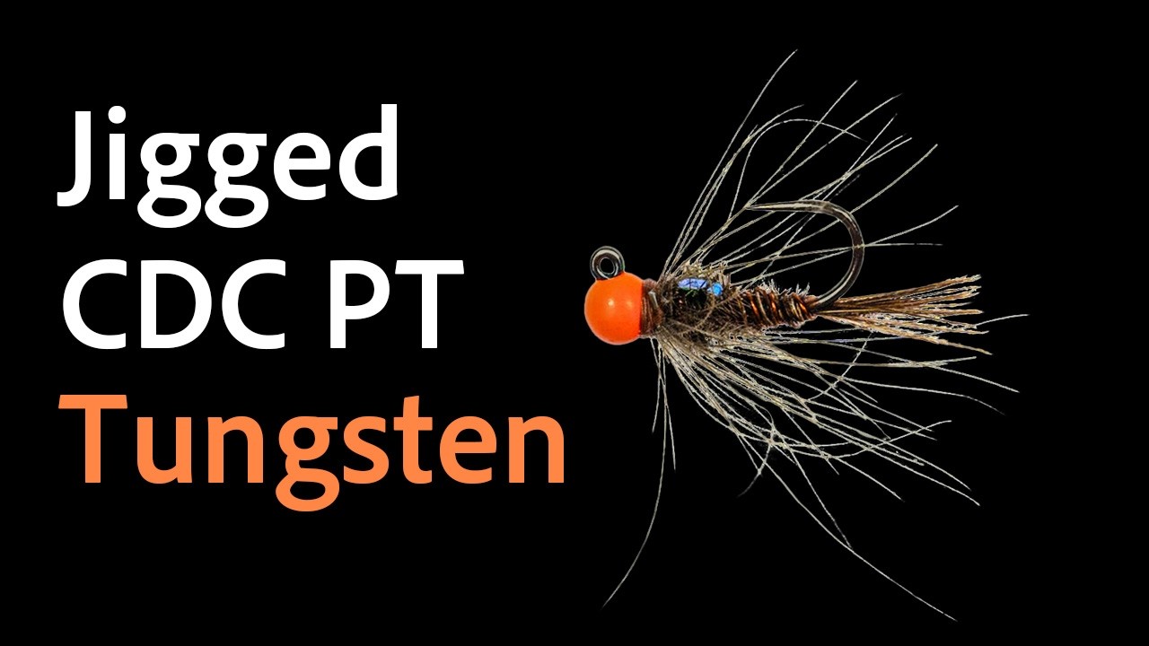 Как завязать мушку Jigged CDC PT Tungsten | Учебное пособие по вязанию мушек