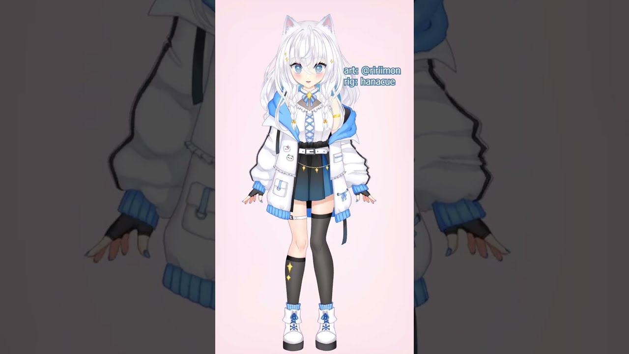 Watch me make a Vtuber model move! 💙