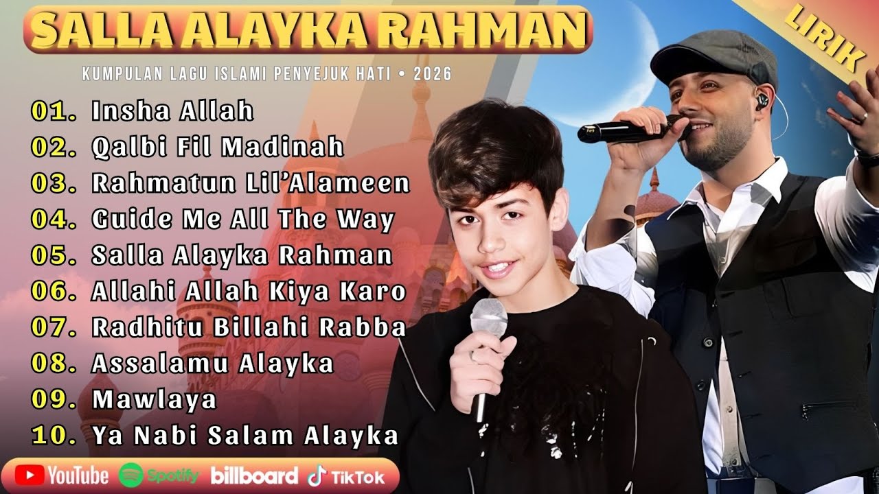 Maher Zain& Harris J Full Album | Rahmatun Lil’Alameen 🌙 Lagu Religi Penyejuk Hati Terbaik 2026