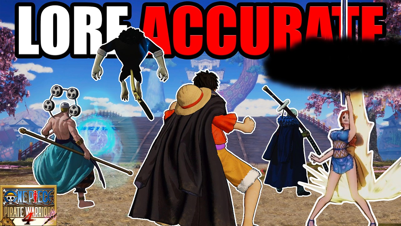 Эти персонажи из Pirate Warriors 4 нарушают правила.
