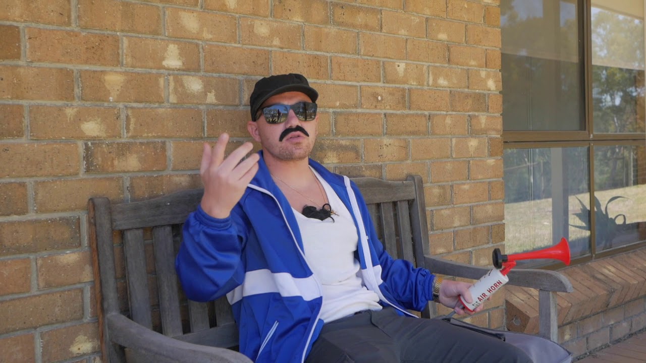 Greek man visits Australia