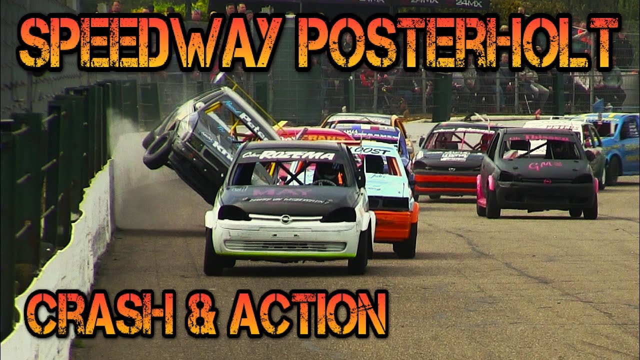 Speedway Posterholt 13/4/2025: Crash and action!