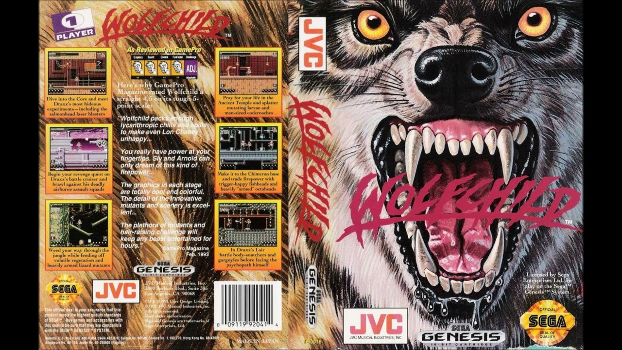 Wolfchild | SEGA Genesis Full Soundtrack OST (Real Hardware)