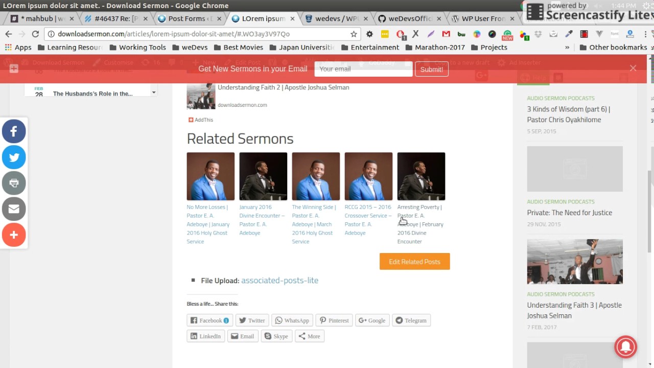 WP User Frontend - File Upload Field