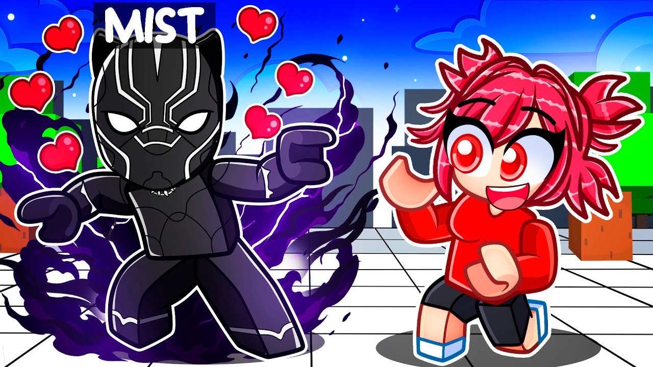 Adopting BLACK PANTHER MIST in Roblox Strongest Battlegrounds!