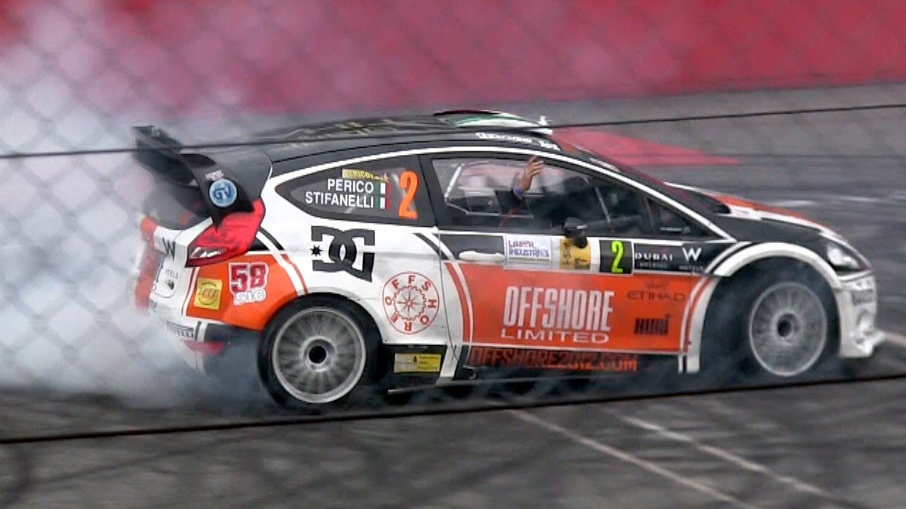Monza Rally Show 2012: Master Show - Burnouts & More