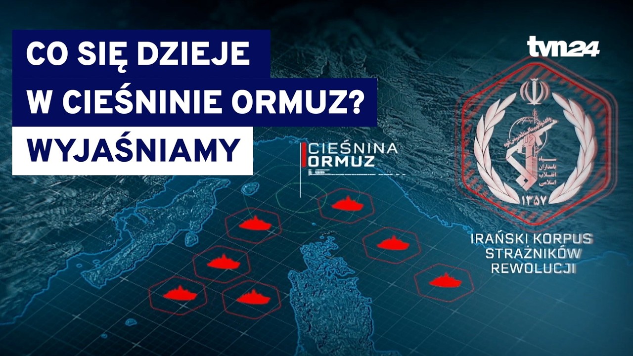 Zobacz animację, kt&oacute;ra w 4 minuty wyjaśnia sytuację w cieśninie Ormuz