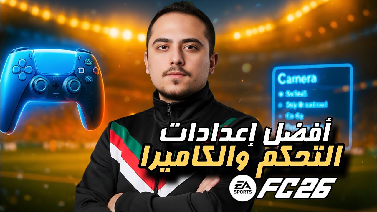 شرح شامل وتفصيلي لأفضل إعدادات اللعبة FC 26