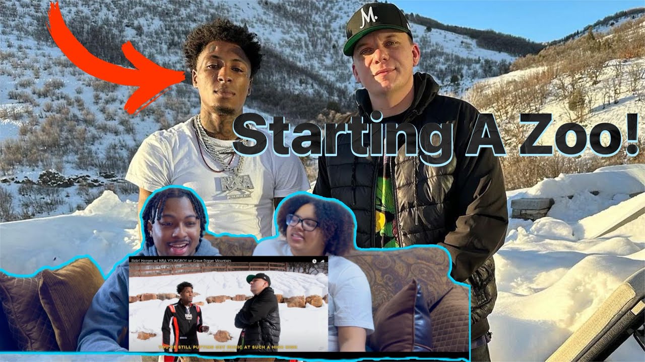 Верховая езда с NBA YOUNGBOY на горе Grave Digger Mountain | РЕАКЦИЯ! |