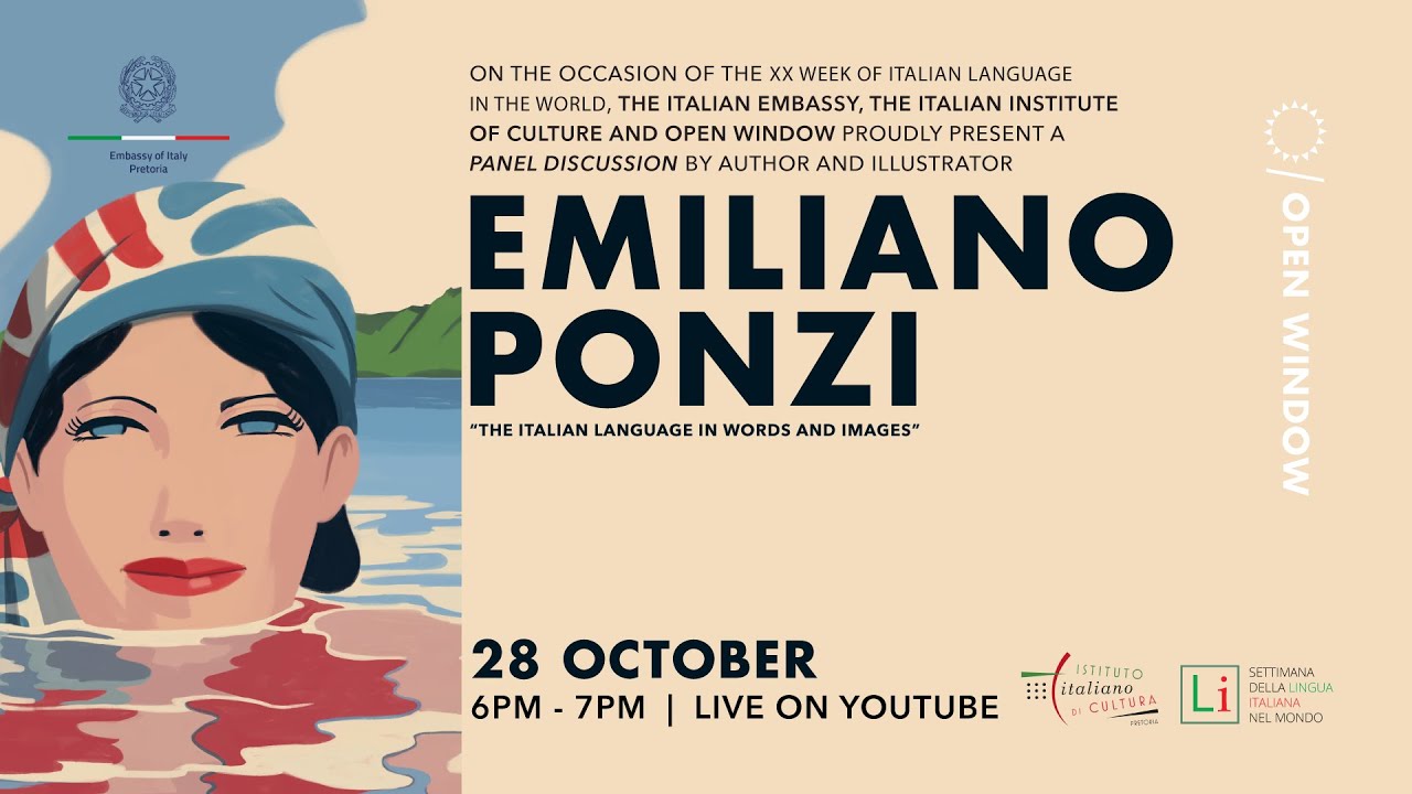 Panel discussion with author and illustrator Emiliano Ponzi on “Italian between words and images”