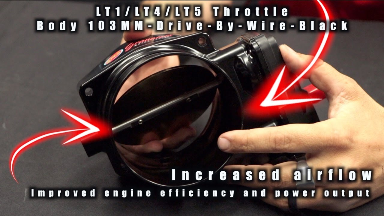 Granatelli Motor Sports | LT1/LT4/LT5 Drive-By-Wire Billet Throttle Body | increased airflow |