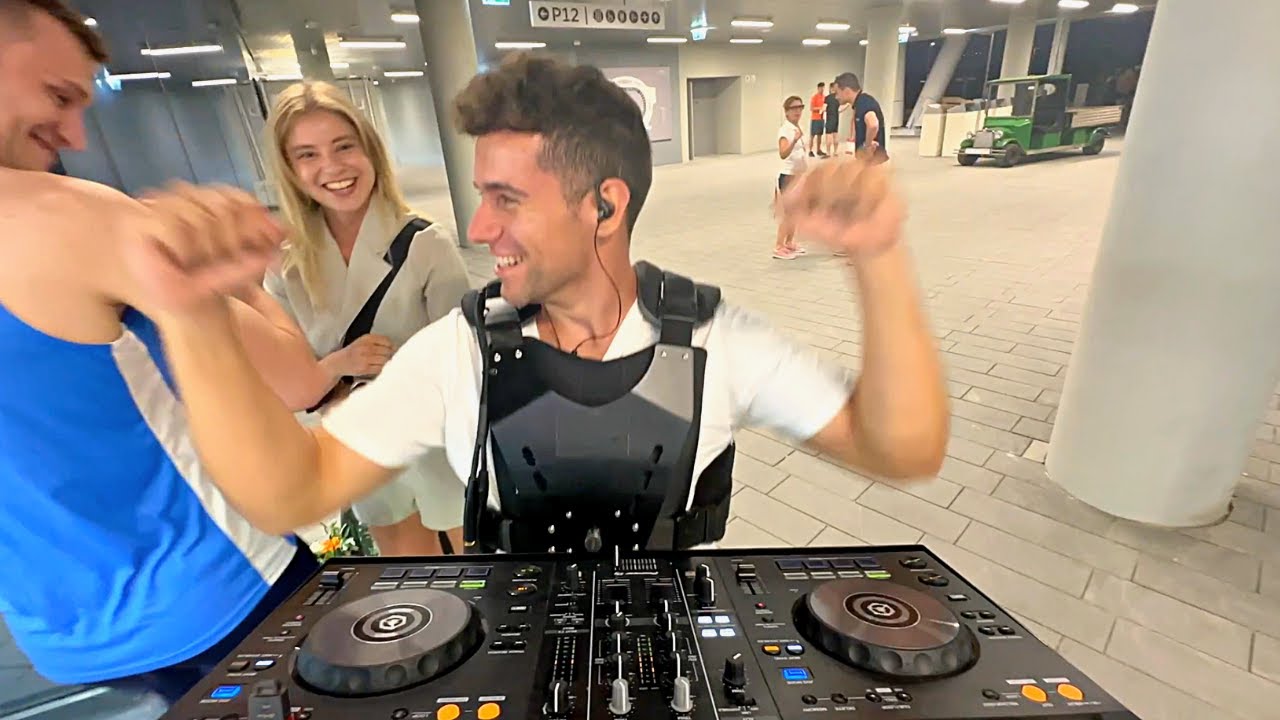 Mobile DJ Set at Athletic Stadium