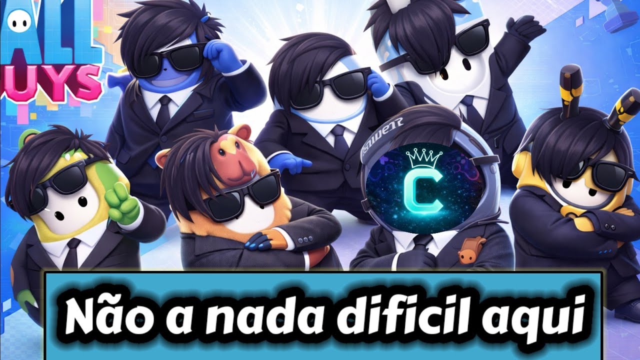 QUANDO SE TRATA DE CORRIDA DE JUJUBA, EU SOU PESSIMO!!! Caionxxz jogando Fall Guys