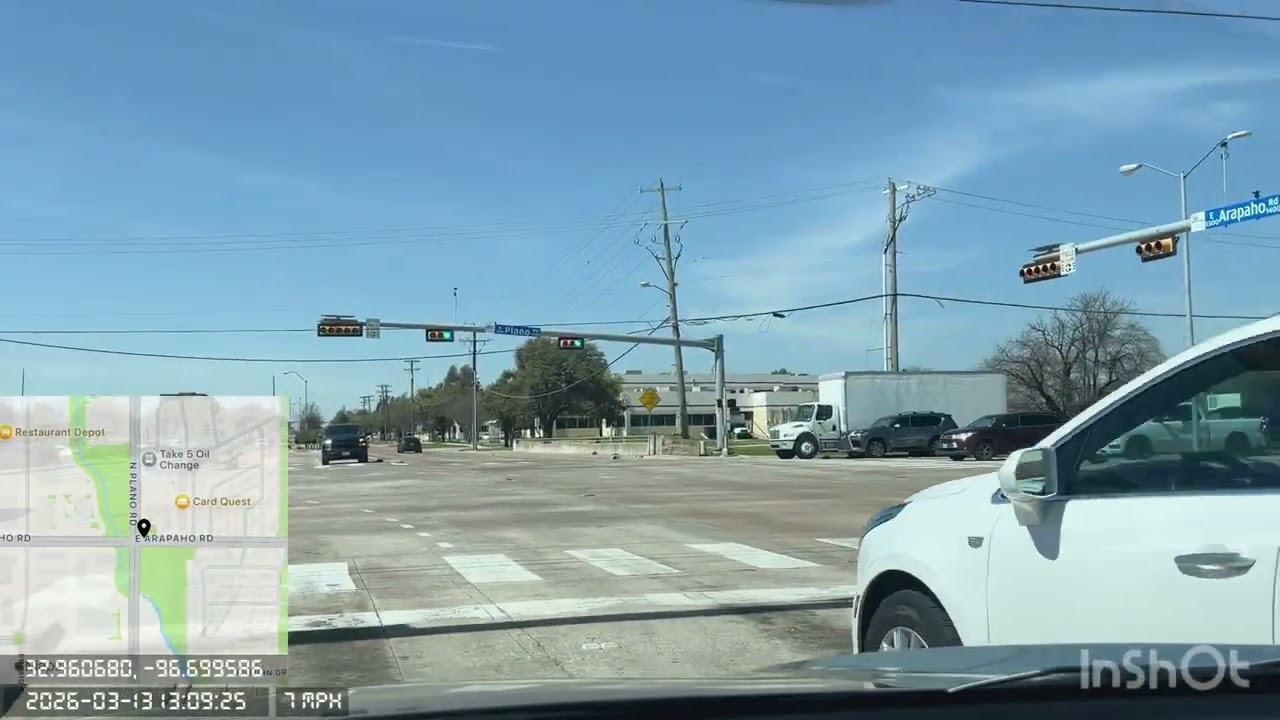 Drive to Carrier and 360 from Richardson
