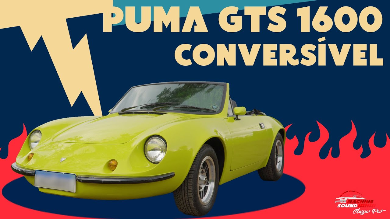 Puma GT 1600 Conversível | Machine Sound Classic POV - Ep. 76