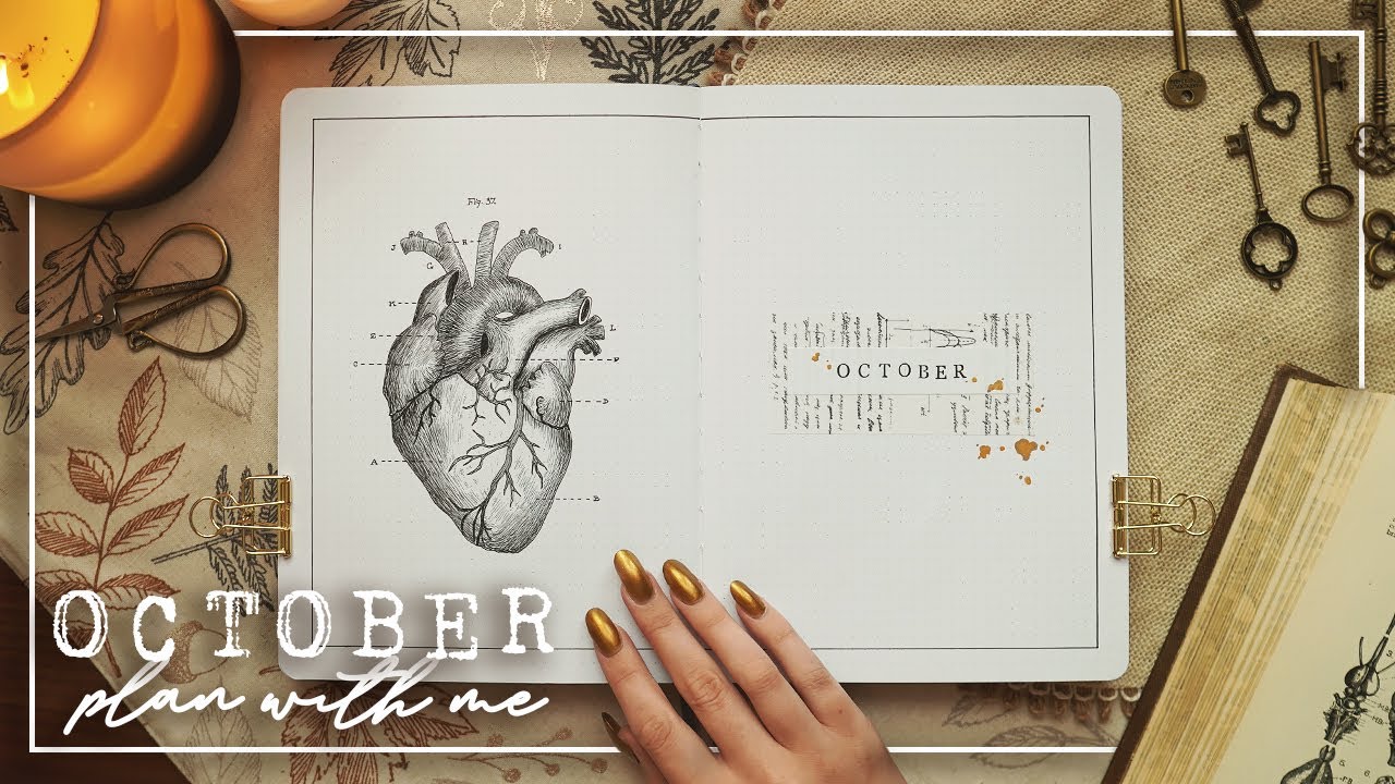 Plan With Me October 2020 | Bullet Journal Set Up