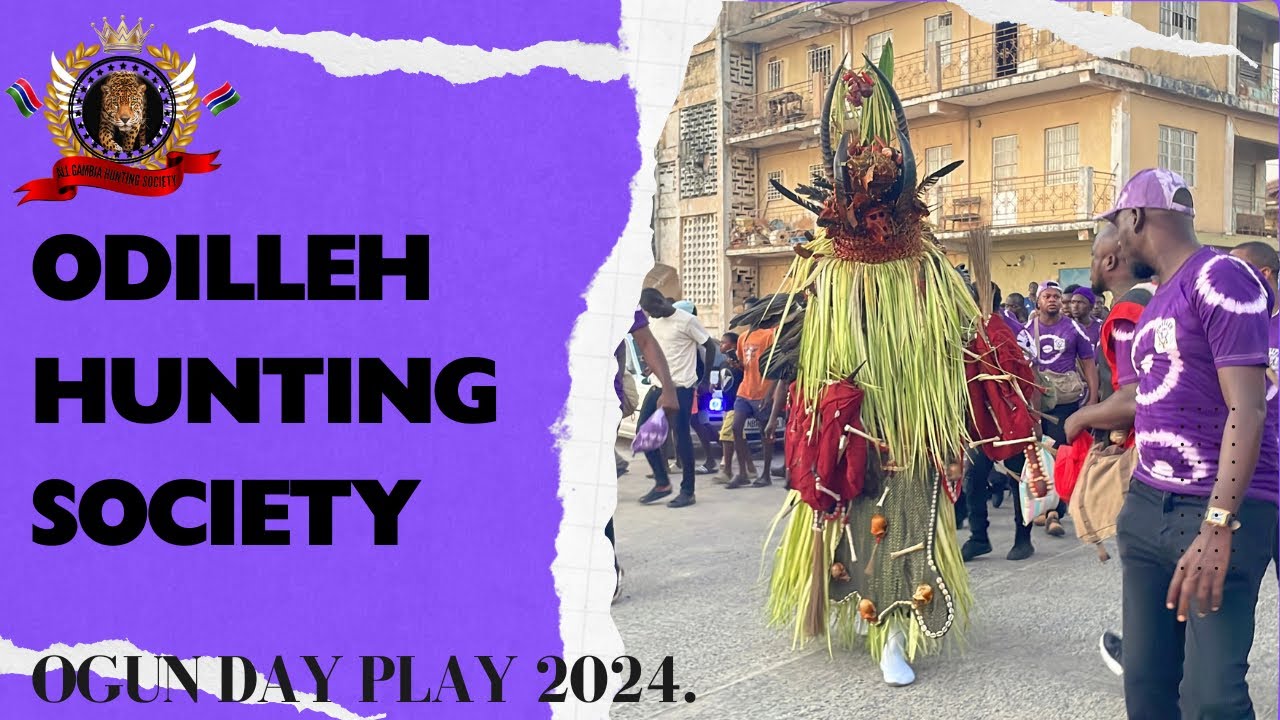 Odilleh hunting society, the Gambia Ogun day play 2024, big debul.