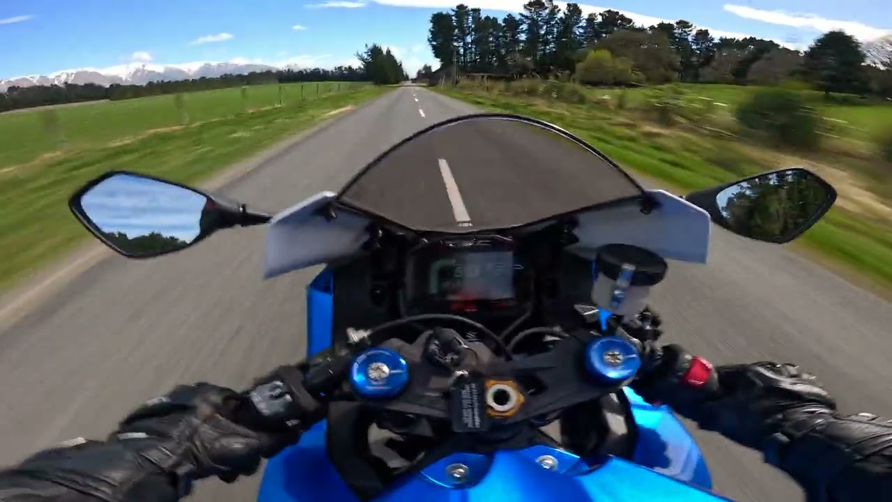 First ride on my new GSXR 1000 R 2025 still under break in