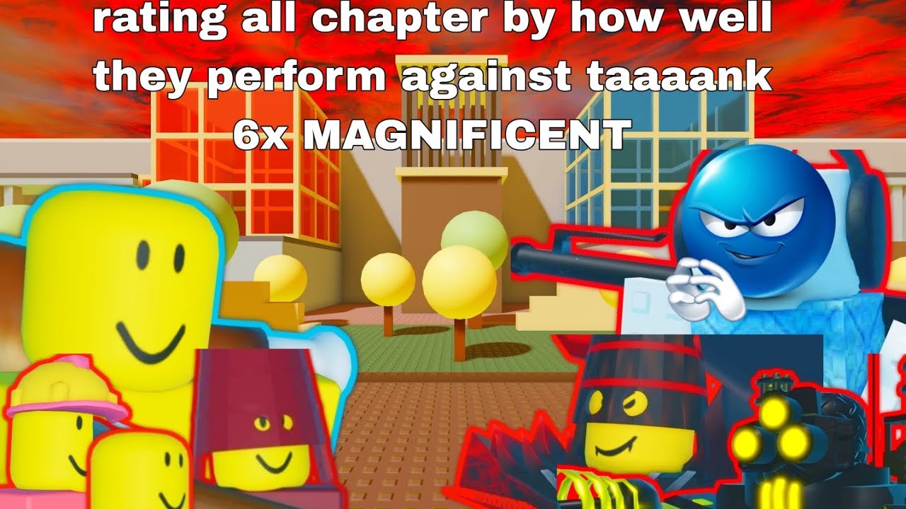 Rating all chapter by how well they perform against 6x taaaaank