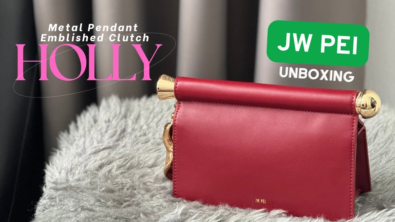 JW Pei | Holly Metal Pendant Clutch UNBOXING