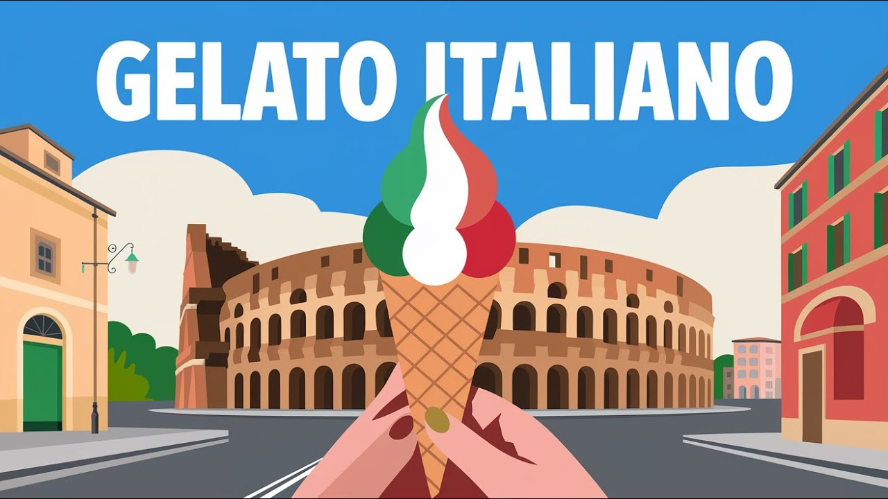 Como é feito o VERDADEIRO GELATO Italiano