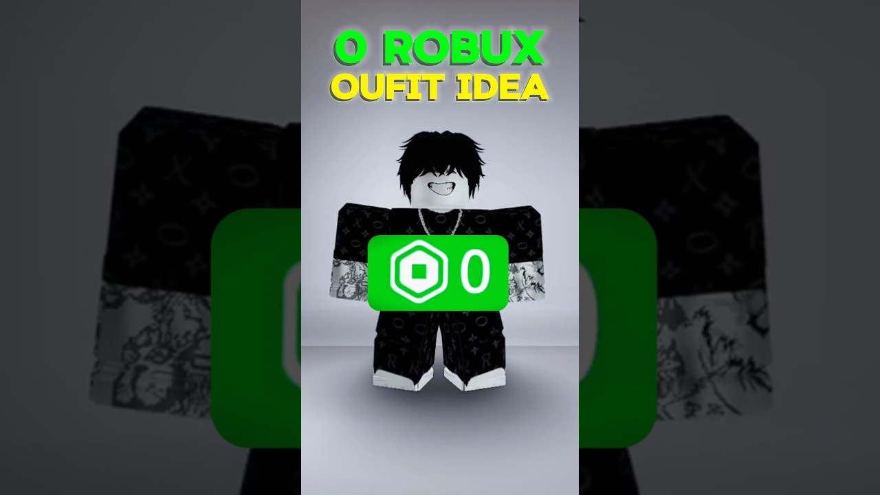 COOL 0 ROBUX OUTFIT IDEA [2024] #roblox #freerobloxoutfit #robloxfreeitems #0robuxoutfitideas