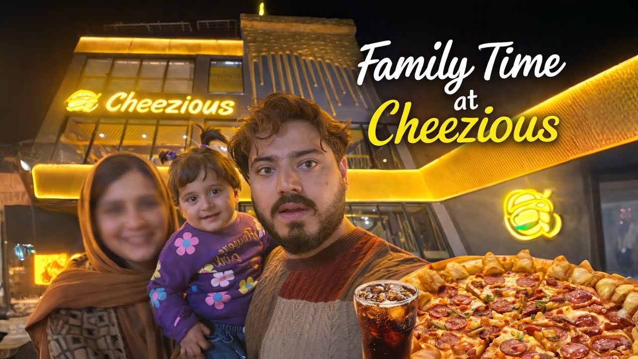 Family Day Out at Cheezious | Crown Pizza Experience 🍕