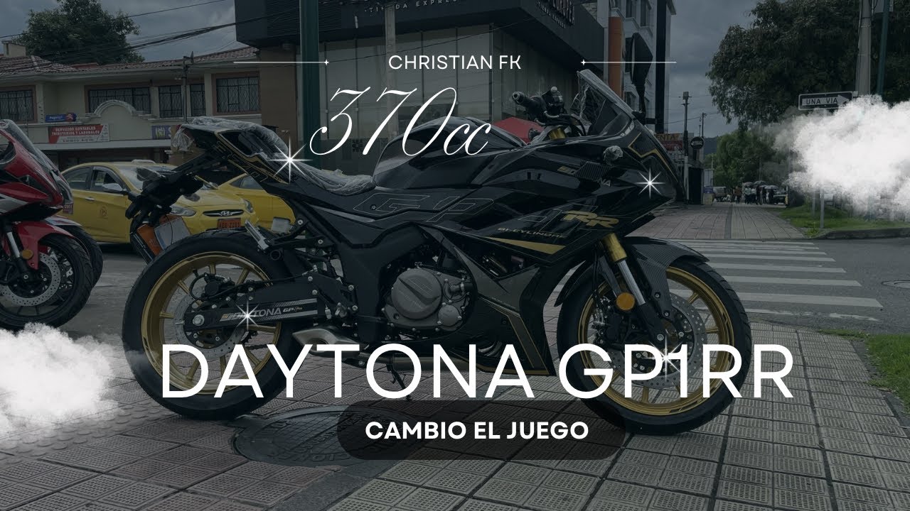 Daytona GP1RR 370 llega a cambiar el juego este 2026 