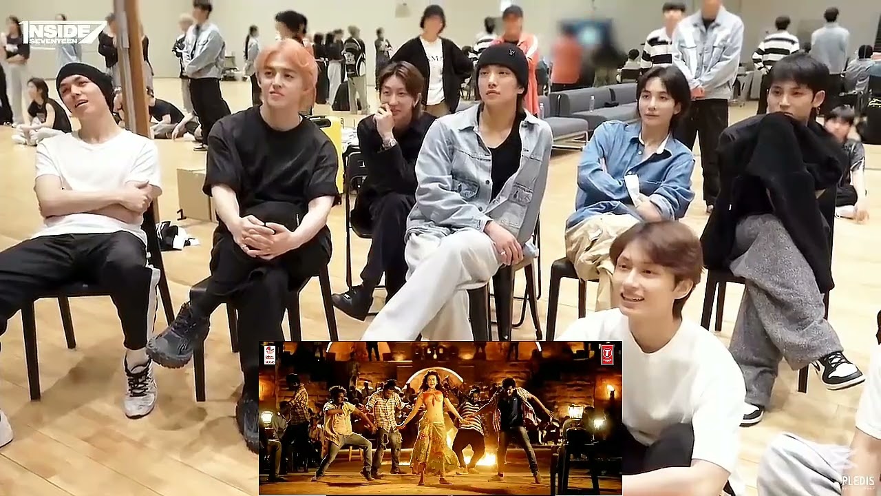 seventeen react on Tollywood song| Pakkalocal song| Kpop idol react on Tamil song|