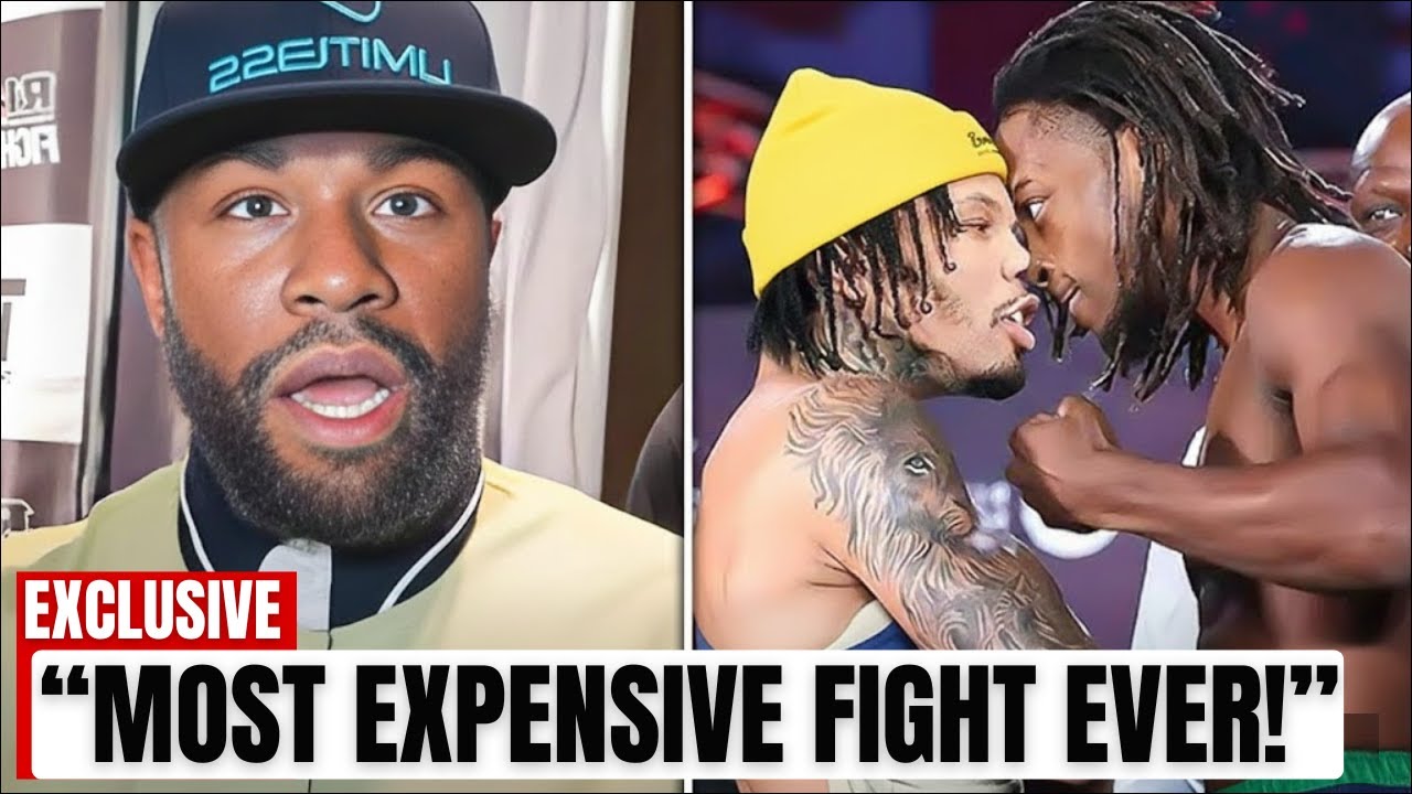 “Floyd Mayweather SHOCKED by $100M Gervonta Davis vs Keyshawn Davis Fight Offer!”
