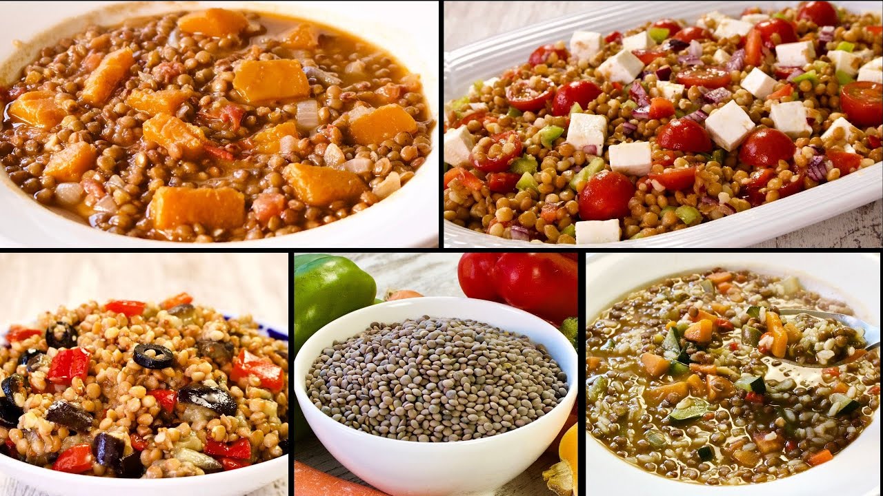 4 простых и вкусных блюда с чечевицей. Средиземноморская диета