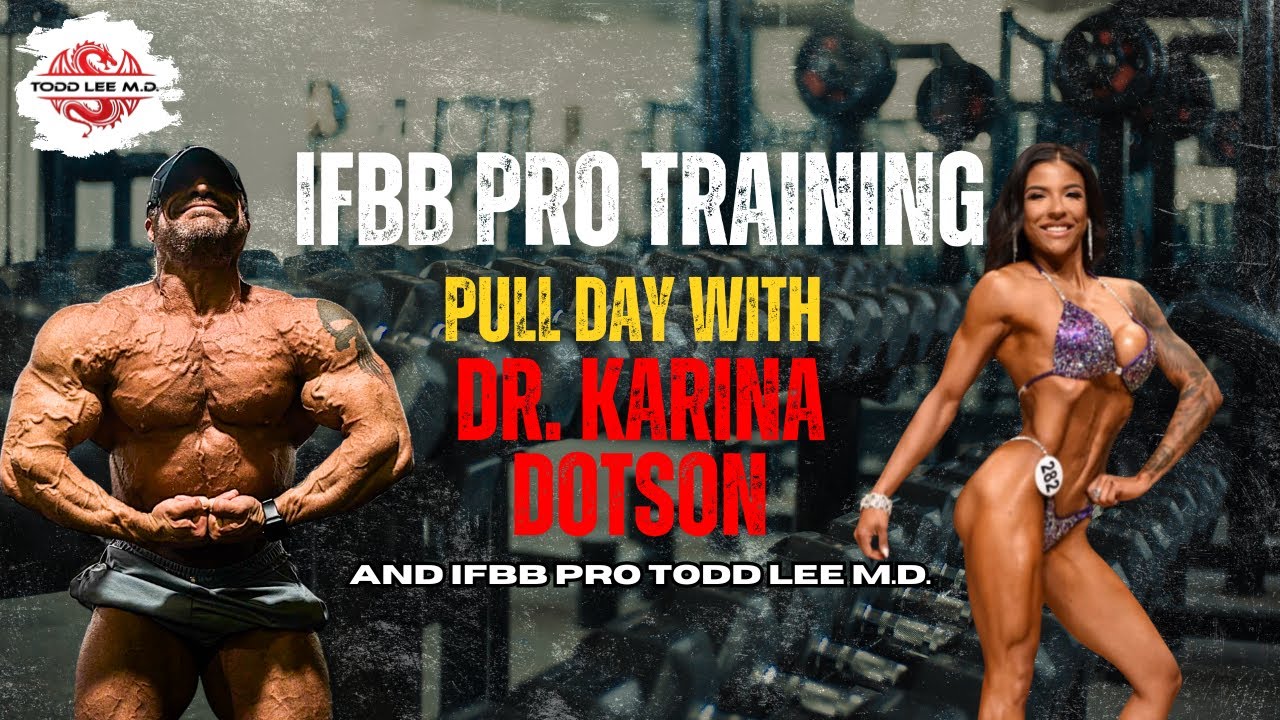 IFBB Pro Training: Pull Day with Dr. Karina Dotson