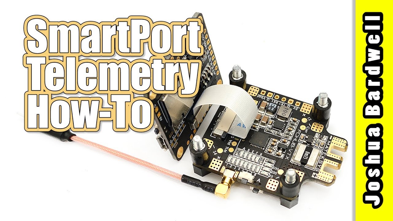Betaflight SmartPort Telemetry How-To | MATEK F405 AND OTHERS