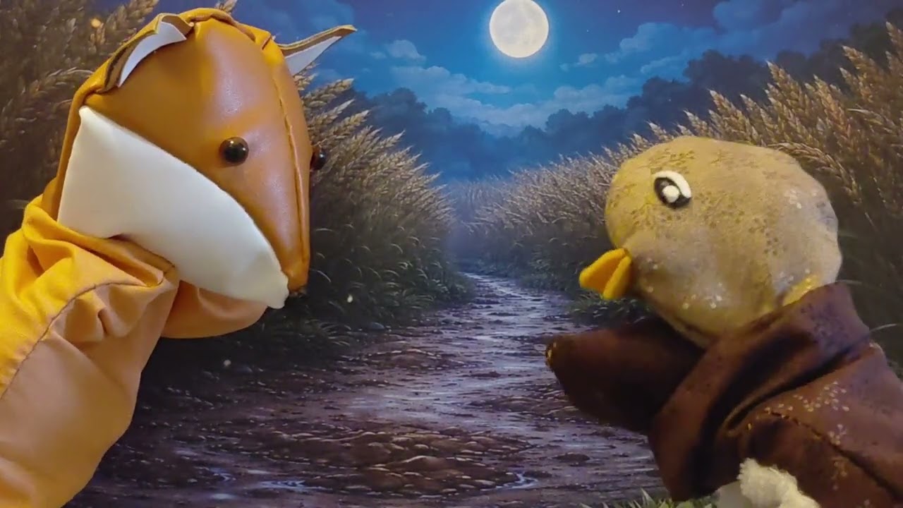 Marionnettes - Petit poussin de feu