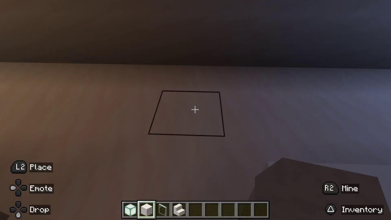 Playing Minecraft