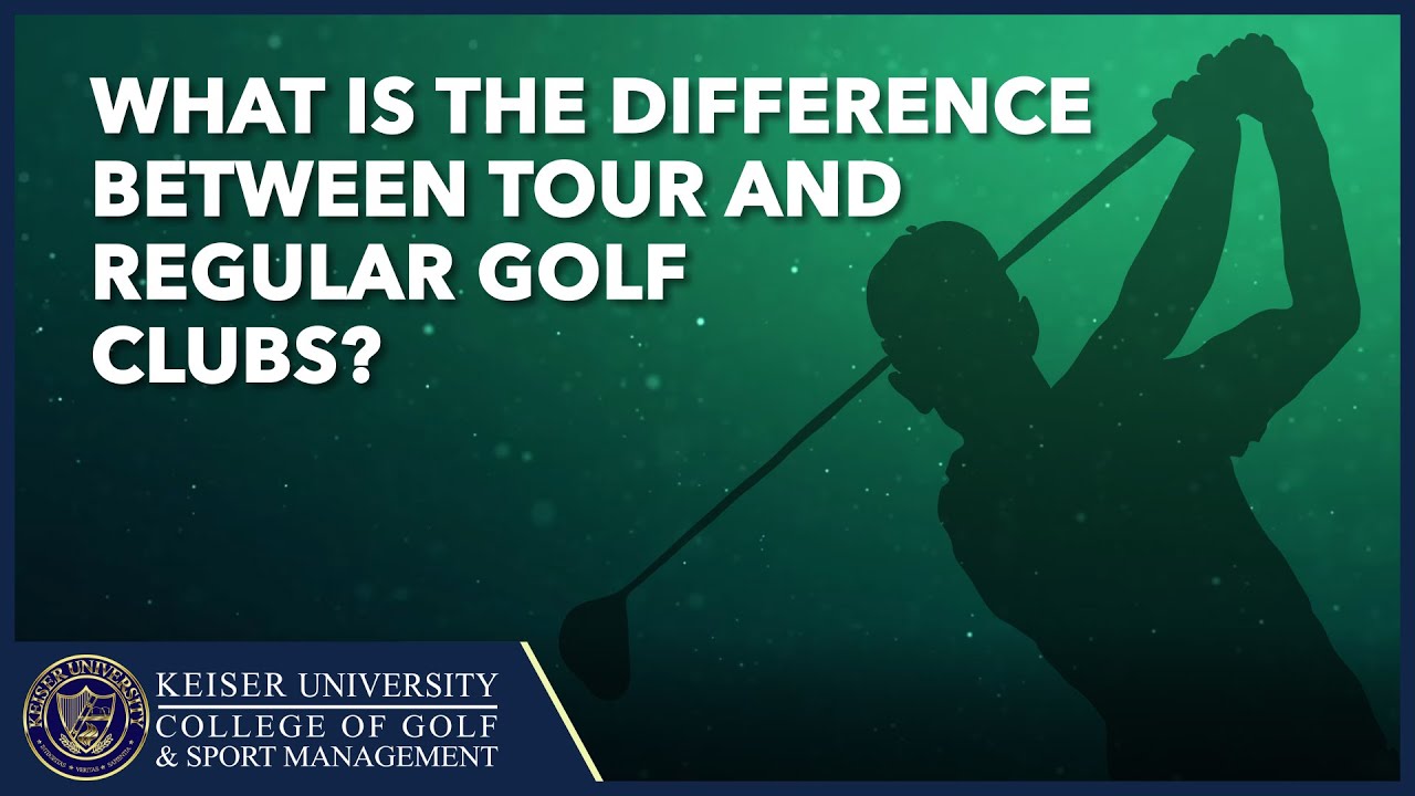 What is the Difference Between Tour and Regular Golf Clubs?
