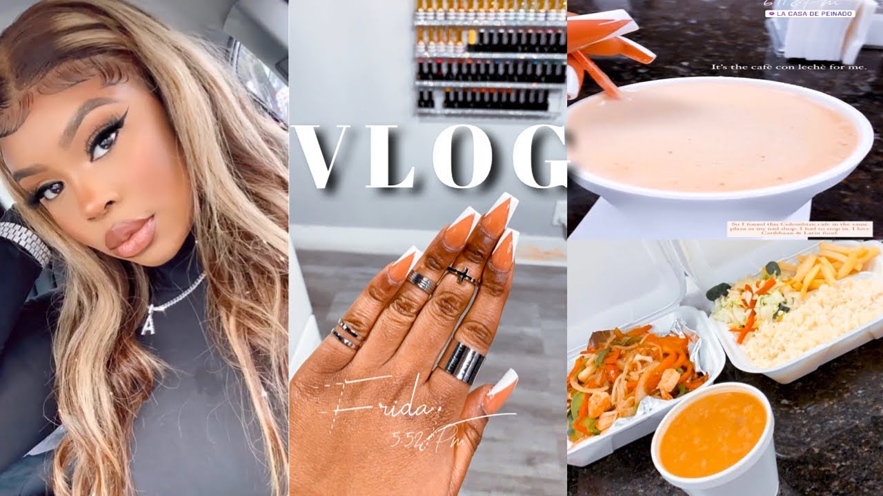 VLOG| SPEND A FEW DAYS W. ME | GETTING READY FOR A LIT WEEKEND | MANI & PEDI APPOINTMENT + SHOPPING