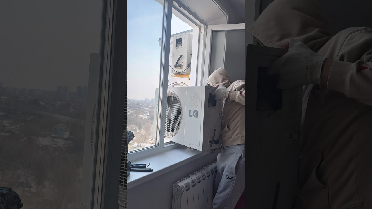 Демонтаж кондиционеров #кондиционеры #хабаровск #монтаж #демонтаж