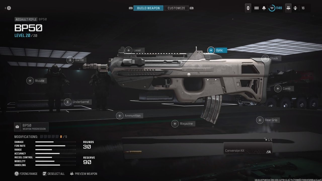Call of Duty - MW3 - All Assault Rifle Attachments ~ BP50
