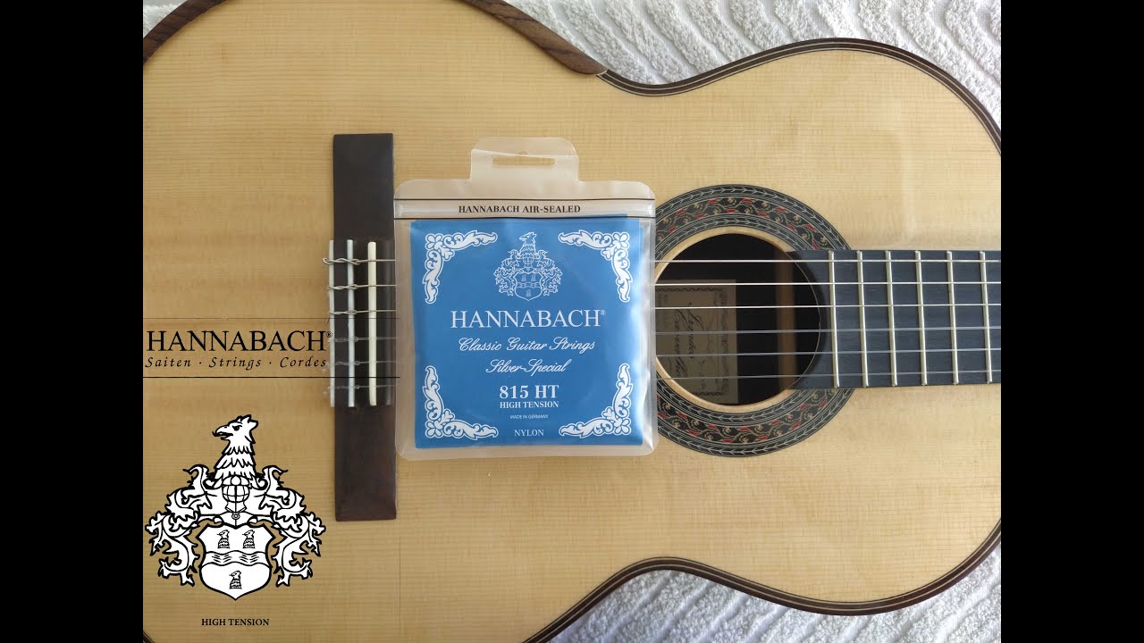 Encordoamento Hannabach 815 HT